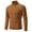 Ginger, variant on Men's Turtleneck Sweater Long Sleeve Ribbed Knit Pullover Casual Slim Fit Top