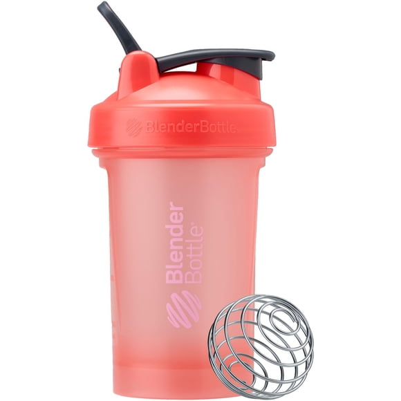 Botella batidora BlenderBottle Classic V2 600 ml Coral
