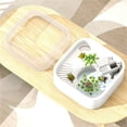 thumbnail image 5 of Turtle feeding tank square and simple household with filter sun drying platform, 5 of 5