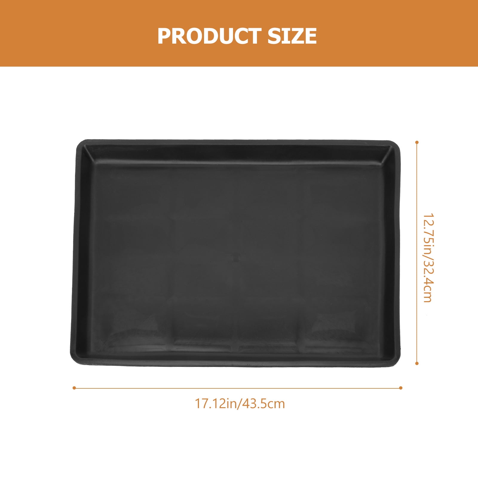 Small Animal Cage Pans 2-Pack Pet Cage Bedpans - Durable Plastic Tray ...