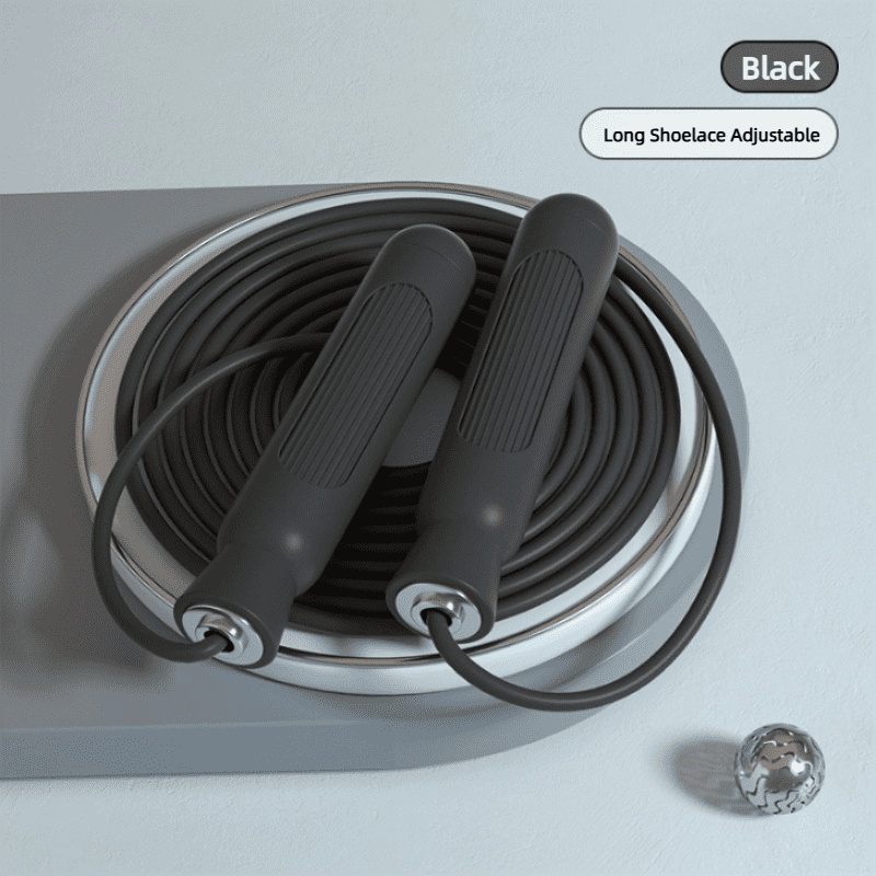 Adjustable Jump Rope For Speed Skipping Exercise Weight-Loss Fitness Women Men And Kids Ropea Length Steel Ropes With Bearings
