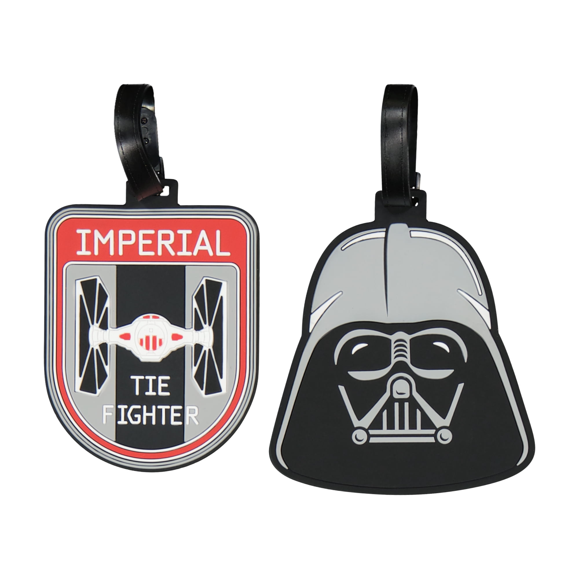 Star Wars 2-Piece Suitcase ID Tag Set with Adjustable Straps, Multi