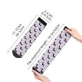 thumbnail image 4 of Fuzoiu Dachshund Dog Print Adult Socks, Crew Moisture-wicking Socks, Unisex Cushion Crew Socks,Casual Sports Ankle Socks, 4 of 7