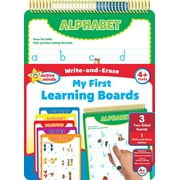 SEQUOIA CHILDREN'S PUBLISHING Active Minds Write-And-Erase My First Learning Boards, (Hardcover)