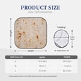 thumbnail image 6 of Uemuo Tortilla Printed 2 PCS Car Windshield Sun Shade, Auto Sun Heat and UV Rays Blocker, Foldable Automotive Front Window Sunshade Protector, 6 of 7