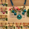 thumbnail image 2 of Pet Party Dog Cat Multi-Bells Pendant Collar Necklace Supply Neck Decoration, 2 of 7