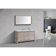 thumbnail image 3 of KubeBath Dolce 60″ Nature Wood Modern Bathroom Vanity, White Quartz Counter-Top, 3 of 3