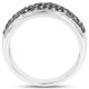 thumbnail image 2 of 0.87 Carat Genuine Champagne Diamond and White Diamond .925 Sterling Silver Ring QJ Model, 2 of 3