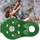 thumbnail image 1 of Polea de escalada en roca, aleación de aluminio universal, polea de escalada de montaña al aire libre, polea de rescate, apariencia llamativa, 1 of 8