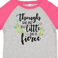 thumbnail image 4 of Inktastic Though She Be but Little She is Fierce Shakespeare Girls Toddler T-Shirt, 4 of 5