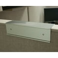 thumbnail image 3 of Cubicle Nameplate Holder - Measures 2 inch x 8 inch (Polished Silver - 2" Depth) Scratch-resistant aluminum, 3 of 4