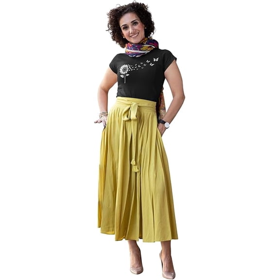 Sunflower Butterfly Graphic T-Shirt – Sunflower Transforming Into Butterflies Line Art Tee, Minimalist Nature Shirt for Women
