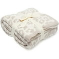 thumbnail image 1 of Wild Leopard Throw Soft Blanket Comfy Cozy Warm Fluffy Fall Winter for Chair Bed Sofa Couch Travel Gift, 1 of 8