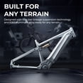 thumbnail image 2 of Skeri Electric Bike for Adults, 26"x4" Fat Tire Full Suspension Mountain Bicycle ,750W (Peak 1200) Motor 48V 20Ah 7-Speed Ebike UL2849, 2 of 12