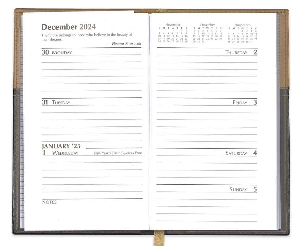 Bookfactory 2025 Weekly Pocket Calendar 2025 Weekly Calendar 2025 Planner Age...