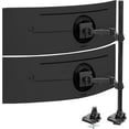 thumbnail image 1 of Support de Bureau pour Moniteur à Double Empilage Vertical, Très Haut, Support Réglable pour Ultra-Larges, Capacité jusqu'à es Lb, STANDVT, 1 of 9