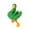 Green, variant on FEISHENTT Squeaky Plush Dog Toy for All Breeds, Multifunctional Goose Dog Toy with Honking Sound, Crinkle Paper, Treat Pocket, Durable Soft Stuffed Animal for Chewing One Size