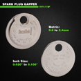 thumbnail image 5 of 11-Piece Spark Plug Socket Set with 3/8" Drive Ratchet Handle, Spark Plug Gapper, Universal Joint and Extension Bar, 5/8", 3/4", 13/16", 14mm, 18mm, CR-V Sockets with Rubber Retaining Rings, 5 of 9