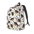 thumbnail image 1 of Fotbe Rottweiler Mochila de Lona con Estampado, Mochila Duradera, Mochila Versátil de Alta Calidad, Mochila Compacta Vintage-Medium, 1 of 5