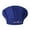 Z01-Blue, variant on Chef Hat for Women Men, Unisex Adjustable Chef Hat, Solid Color Kitchen Cooking Cap for Baking and Culinary Use