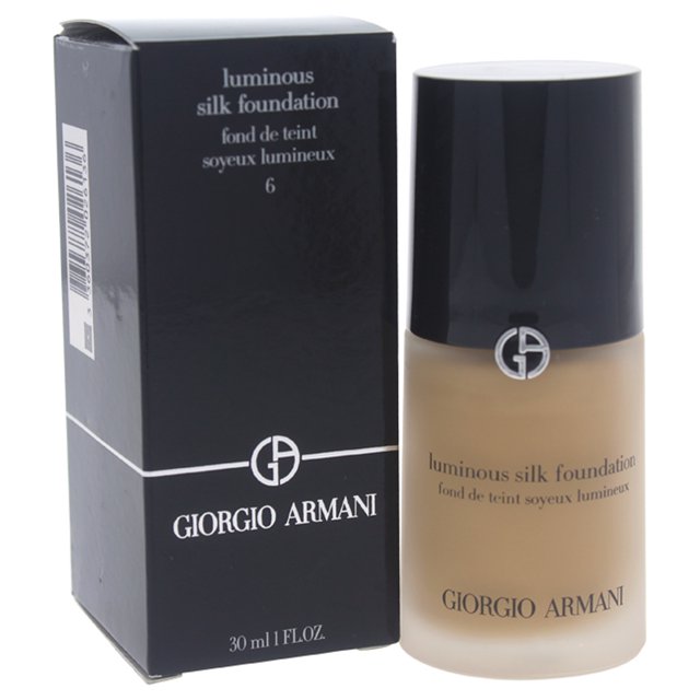 Base de Maquillaje Seda Luminosa Giorgio Armani # 6 Medio/Cálido 1 oz