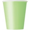 9oz Paper Apple Green Cups, 14ct