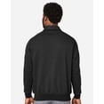 thumbnail image 3 of Harriton M712 Unisex ClimaBloc™ Heavyweight Tactical Quarter-Zip Pullover-Black-2XL, 3 of 6