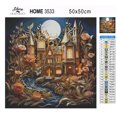 thumbnail image 3 of Maison Enchantée - Kit de Peinture Diamant Premium Exclusif, 3 of 7