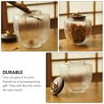 thumbnail image 2 of ibasenice Glass Sealed Storage Container for Kitchen, Ideal for Grain, Tea, and Food Storage, Airtight and Design, 2 of 7