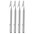 thumbnail image 4 of Silver Stainless Steel Alligator Clamps for Home Use Adjustable Telescopic Clips Set of 4, 4 of 7