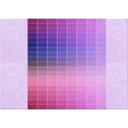 thumbnail image 1 of Ahgly Company Machine Washable Indoor Rectangle Transitional Blossom Pink Area Rugs, 5' x 7', 1 of 7