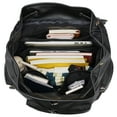 thumbnail image 5 of ELLE Wayfarer 23L Monogram Travel Backpack in Black, 5 of 6