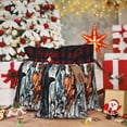 thumbnail image 6 of Sikiie Four Running Horses Christmas Gift Bags Drawstring Gift Bags Sacks Drawstring Bag Holiday Linen Xmas Wrapping Bags for Presents Party Gift-Black, 6 of 8