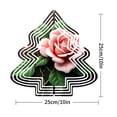 thumbnail image 7 of Stylish Metal Tree-Shaped Wind Spinner for Garden - Modern Design with Intricate Patterns & Vibrant Colors Perfect for Outdoor Decor, 7 of 7