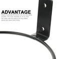thumbnail image 4 of MasteelfCA Wall Mounted Flower Pot Rack Iron Ring Flowerpot Wall Bracket Planter Holder, 4 of 8