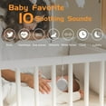 thumbnail image 6 of White Noise Machine for Travel Sleeping, Portable Sound Machine with 10 Natural Soothing Sounds 3 Timers, Compact Sleep Sound Machine with Volume Control Powered by USB, White Hanging Sound Machine, 6 of 6