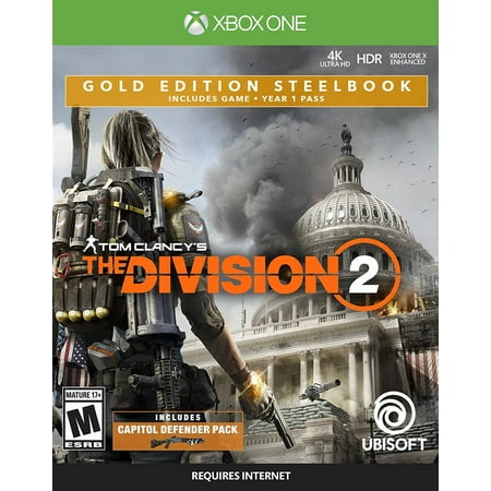 Tom Clancy's The Division 2 - Xbox One Gold Steelbook Edition