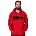 thumbnail image 5 of Brooklyn NYC Skyline New York City NY Hoodie Sweatshirt Women Men Brisco Brands X, 5 of 6