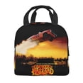 thumbnail image 3 of Dukes Orange Car Haz-zard Insulated Lunch Bag Adults Lunch Box Tote Bag Keeps Food Hot/Cold For Hours, 3 of 8