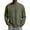 1#Army Green, variant on IAJDKMEK Long Sleeve Shirts for Men - Stretch Fit Round Neck Soft Tee Shirts, Lightweight Breathable Comfortable Tops for Daily Wear, Work, Office, and Weekend,Army Green L