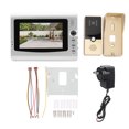 thumbnail image 2 of Smart Intercom System, 7 Inch Monitor Video Doorbell with Night Vision Support Remote Unlock Dual Way Intercom with 7 Inch TFT Color Screen for Home for Office Apartment, 2 of 7