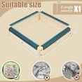thumbnail image 6 of NewSoul Punch Needle Frame Solid Wood Gripper Strip Frames Easy Assembly Square Rug Hooking Frame 4 Sides Sturdy Tufting Frame for Rug Punch Needle and Embroidery Craft, 6 of 9