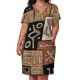 thumbnail image 2 of Vestido de bolsillo suelto con estampado étnico africano para mujer vestidos formales para ocasis, 2 of 6