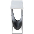 thumbnail image 3 of Butler Specialty Koler Marble And Leather Magazine Table In Beige, 3 of 5
