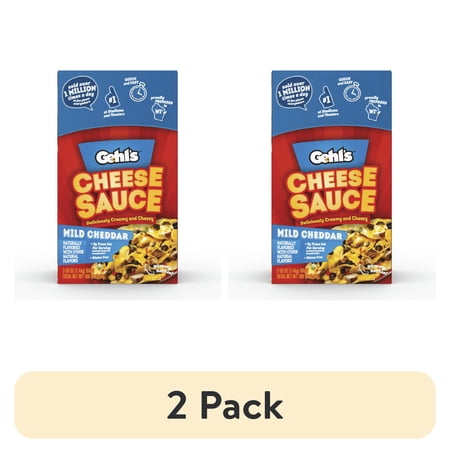 (2 pack) Gehl's Mild Cheddar Cheese Sauce, 50 oz, 2 Count