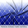 thumbnail image 5 of Blue Ombre Shower Curtain, Modern Geometric Pattern Modern Luxury Bathroom Curtain Bathtub Decor Waterproof Fabric Machine Washable with 12 Hooks, 5 of 6