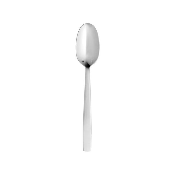 Flatware Astoria 8.5" Silver Brushed Stainless Steel Serving Spoon 18/10 (Set of 12)