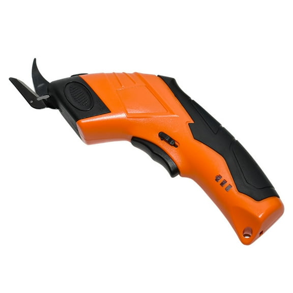 RyanK Cordless Electric Scissors - Multipurpose Fabric, Leather, Carpet or Cardboard Cutter with 2 Blades and 3.6V Rechargeable Battery