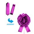 thumbnail image 3 of Uxcell 18 Inch Big Car Pull Bow, Giant Gift Wrapping Bow Ribbon for Wedding Cars Birthday Presents Christmas Decor, Fuchsia, 3 of 4