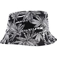 thumbnail image 5 of Nvzi Unisex Coconut Tree Bucket Hat Summer Beach Hat Dual Use Sun Hat for Outdoor White, 5 of 5